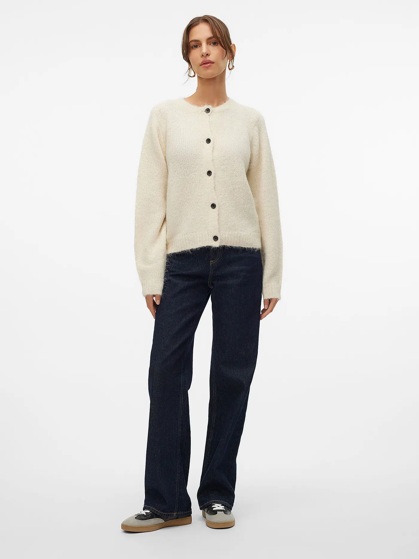 VERO MODA | Strickjacke VMNOVAH | creme